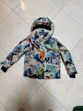 Vector Kids Graphic Winter Snow Jacket